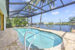 Large Lanai with Amazing Views of an Oversized Canal